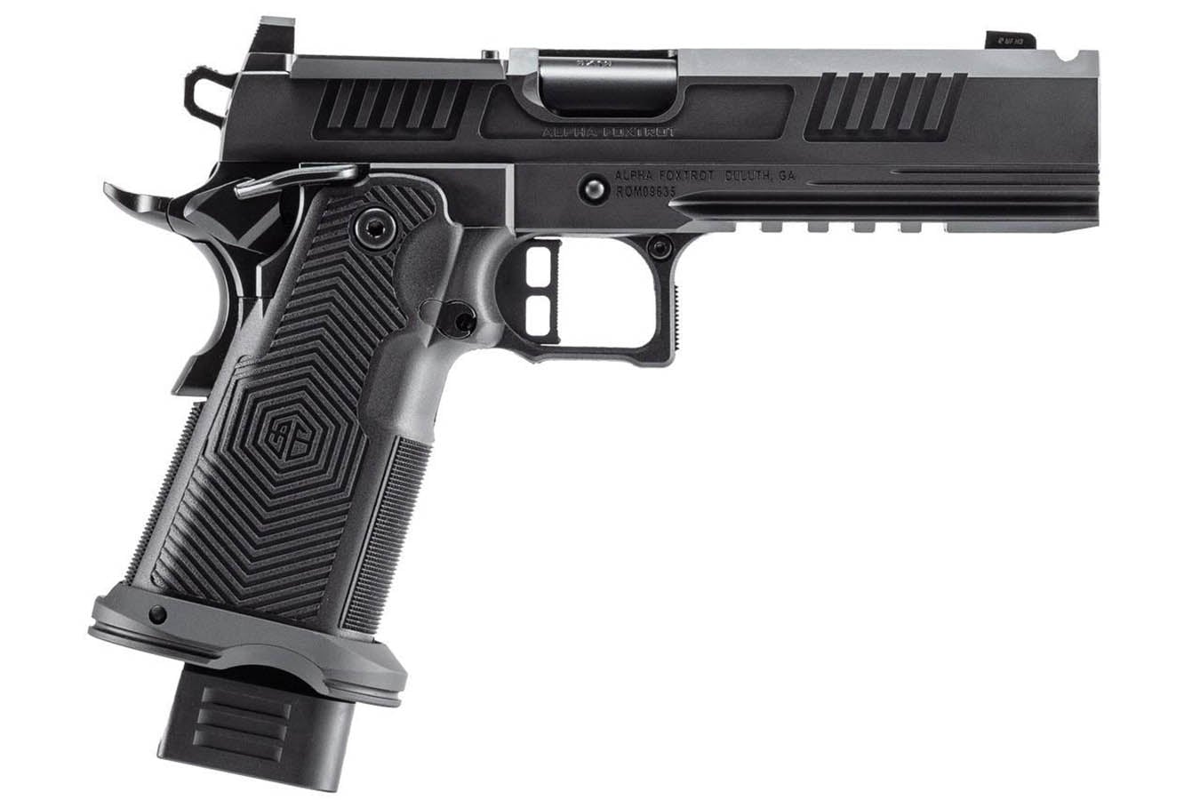 ALPHA FOXTROT AF1911-ROMULUS Optic-Ready 9mm Semi-Auto Pistol w/ Ported Barrel